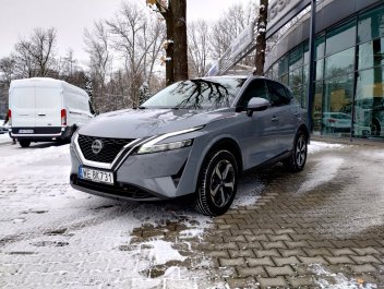 Nissan Qashqai 1,3 158 KM MHEV Benzyna / Automat / N-connecta / P. Zimowy / P. Tech. / 2WD   2023R.<br /><small>(Samochód używany)</small>