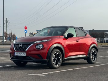 Nissan Juke 1.6 HYBRID 4AMT 2WD 145[KM] N-CONNECTA, NAWIGACJA Nissan CONNECT, 2 KOLORY   R.<br /><small>(Samochód używany)</small>