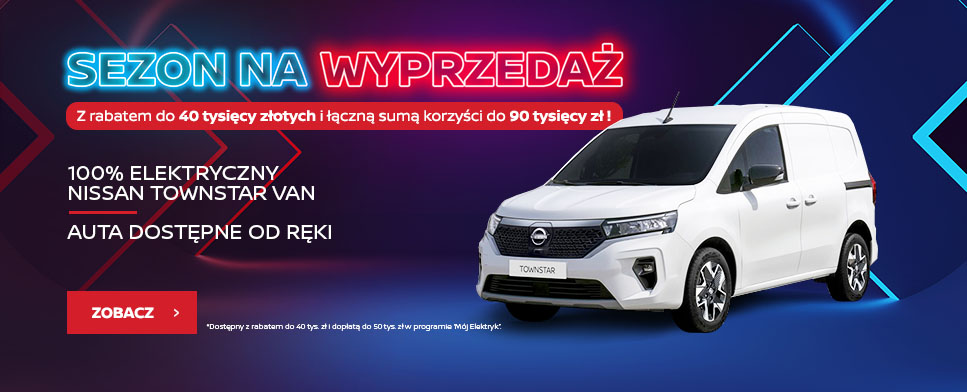 SEZON NA WYPRZEDAŻ - Townstar Van
